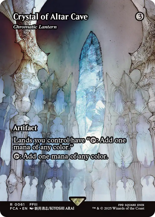 Chromatic Lantern (FCA-061) - [FINAL FANTASY: Through the Ages] / Crystal of Altar Cave (Borderless)