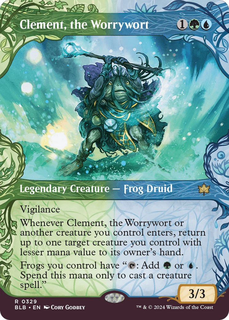 Clement, the Worrywort (BLB-329) - [Bloomburrow]