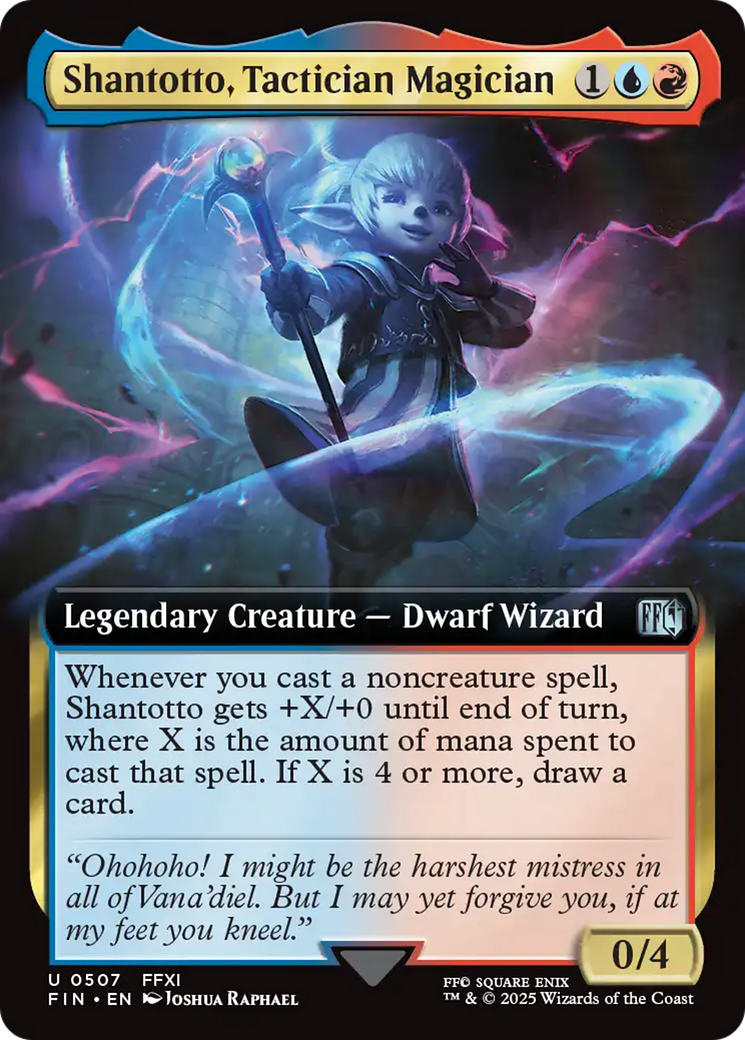 Shantotto, Tactician Magician (FIN-507) - [FINAL FANTASY]: (Extended Art)