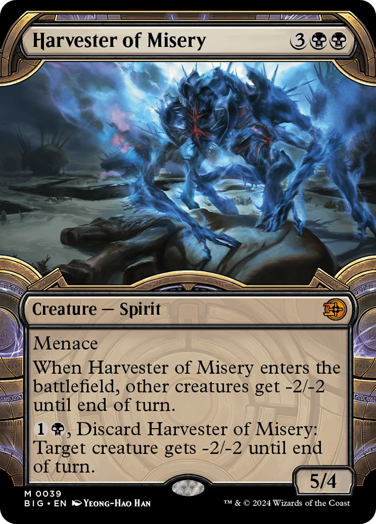 Harvester of Misery (BIG-039) - [The Big Score]: (Showcase) Foil