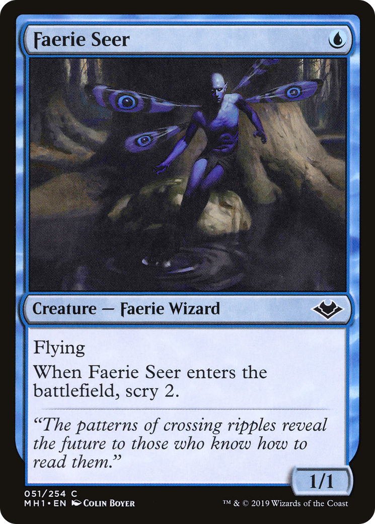 Faerie Seer (MH1-051) - [Modern Horizons] Foil