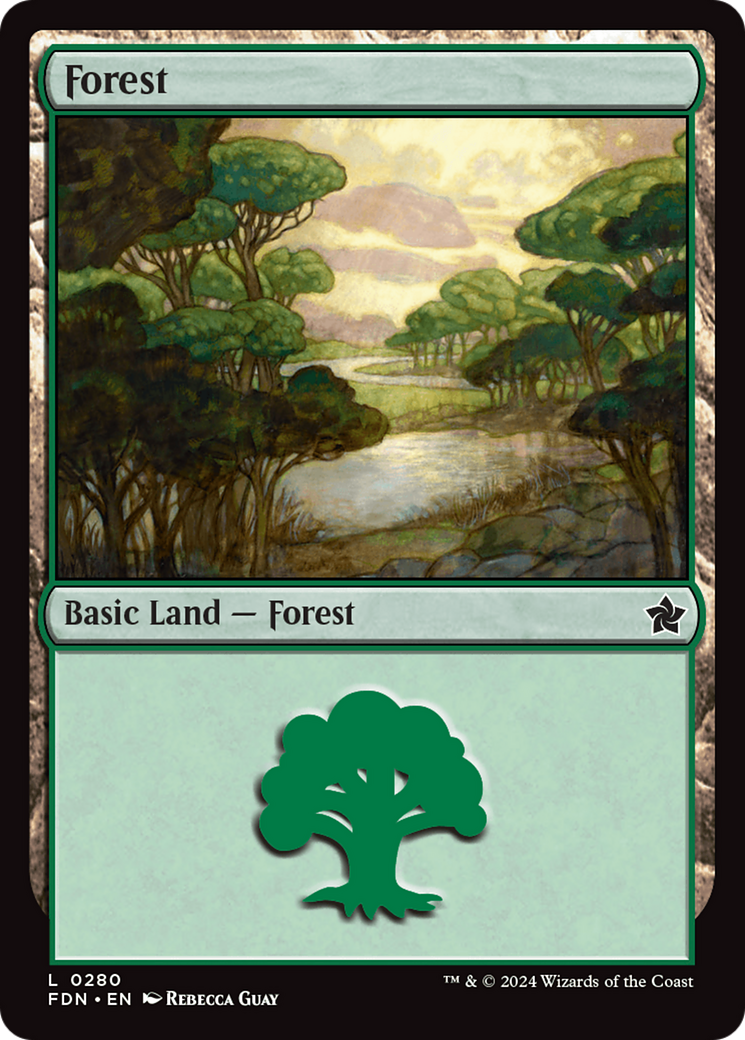 Forest (FDN-280) - [Foundations] Foil