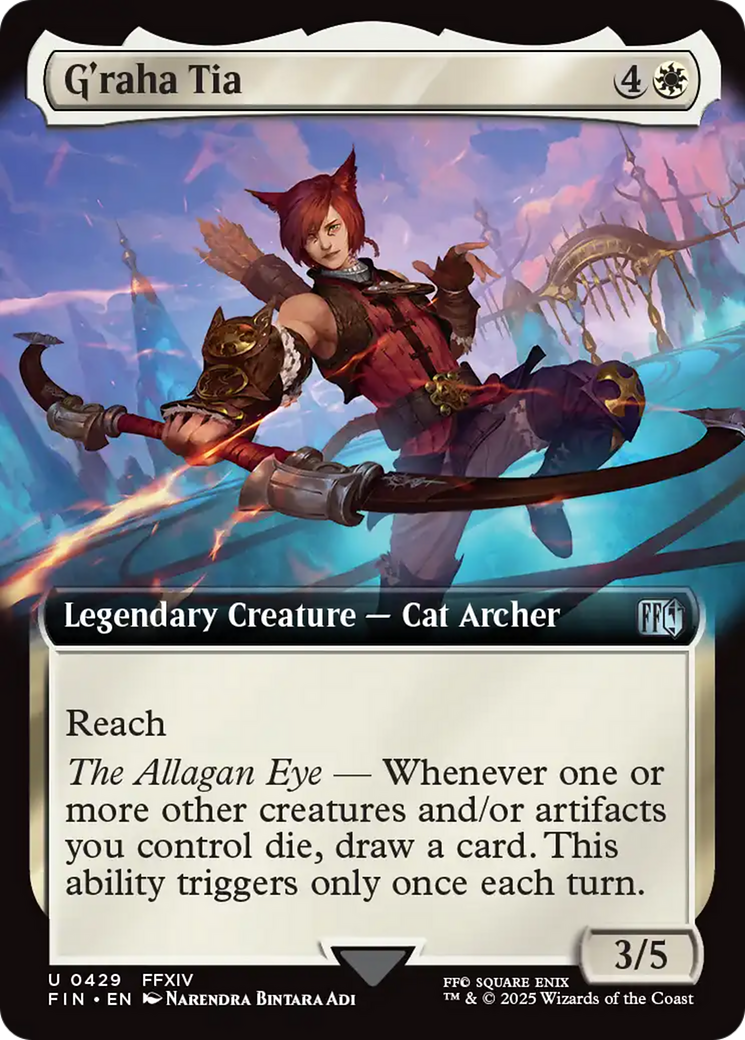 G'raha Tia (FIN-429) - [FINAL FANTASY]: (Extended Art)