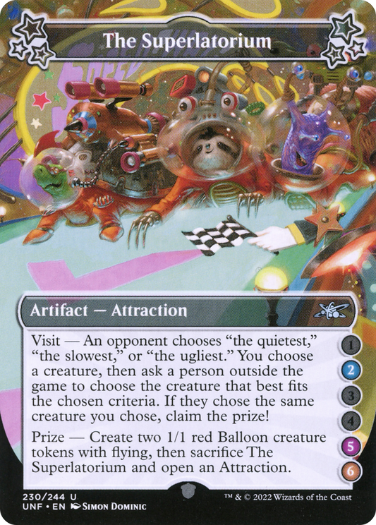 The Superlatorium (UNF-230C) - [Unfinity] Foil