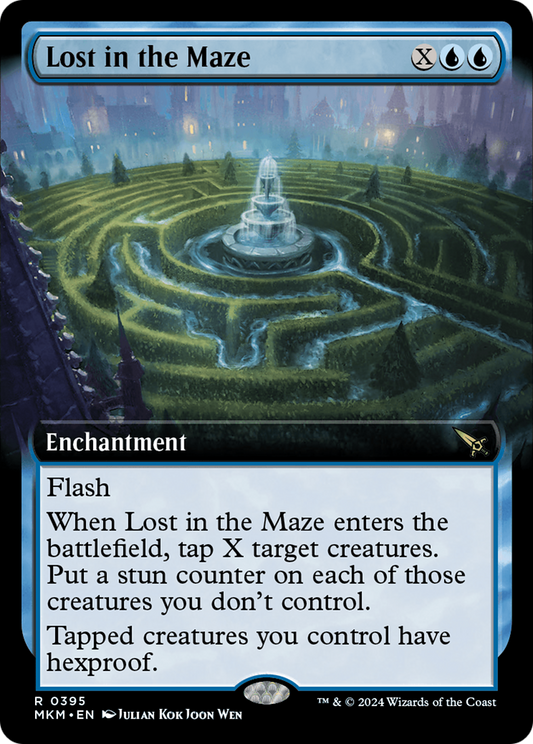 Lost in the Maze (MKM-395) - [Murders at Karlov Manor]: (Extended Art) Foil
