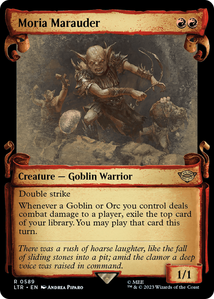 Moria Marauder (LTR-589) - [The Lord of the Rings: Tales of Middle-earth]: (Showcase)