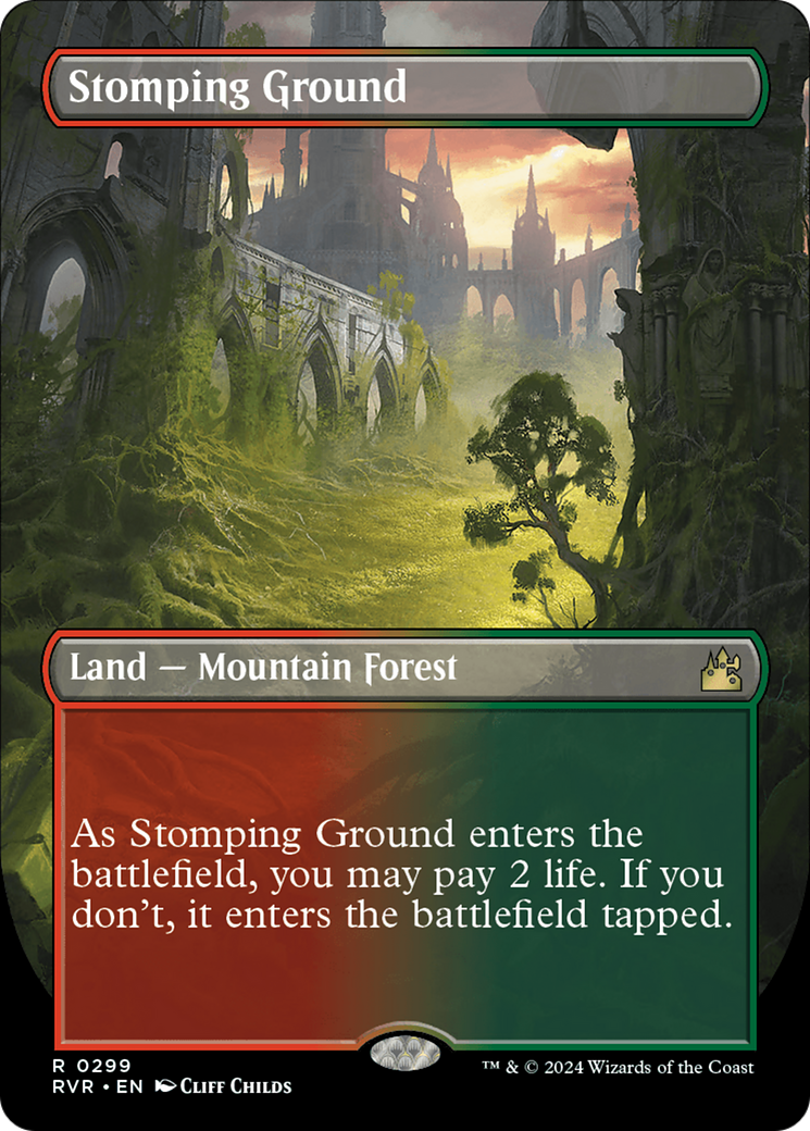 Stomping Ground (RVR-299) - [Ravnica Remastered] (Borderless)