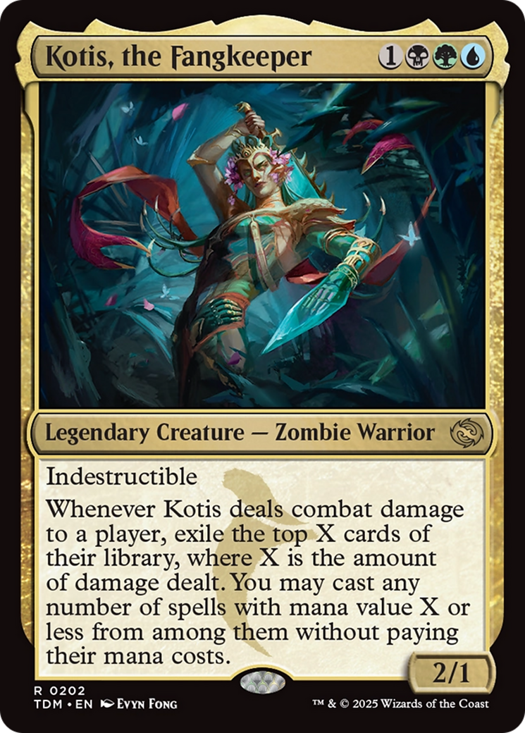 Kotis, the Fangkeeper (TDM-202) - [Tarkir: Dragonstorm] Foil