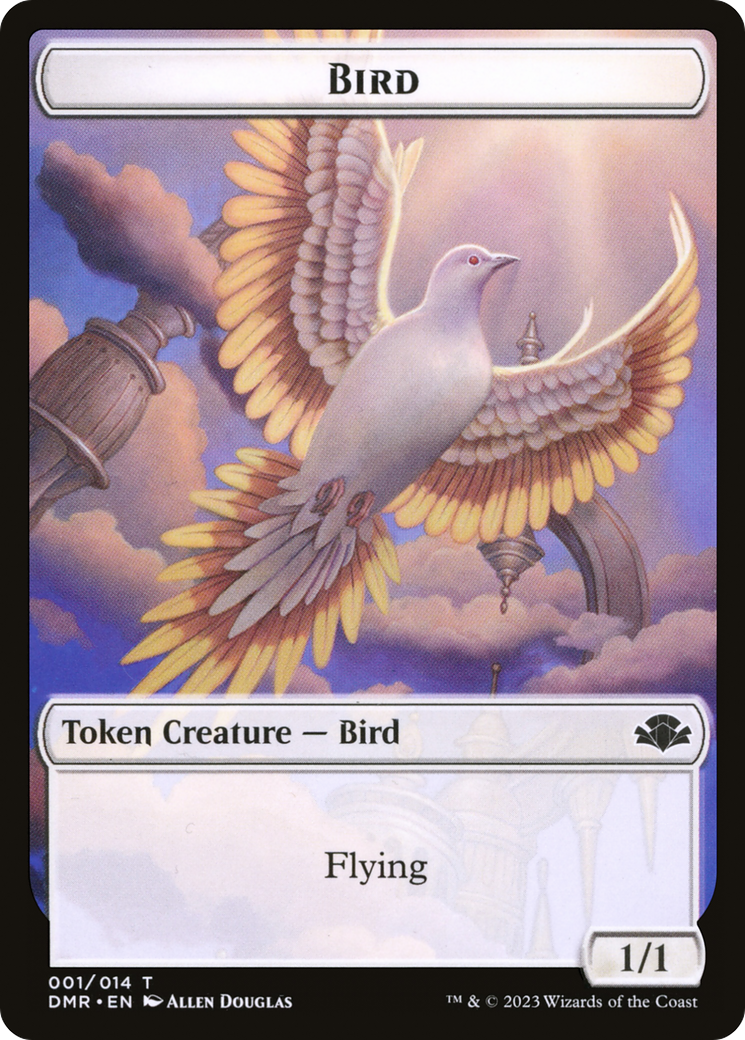 Bird (TDMR-001) - [Dominaria Remastered Tokens] Foil