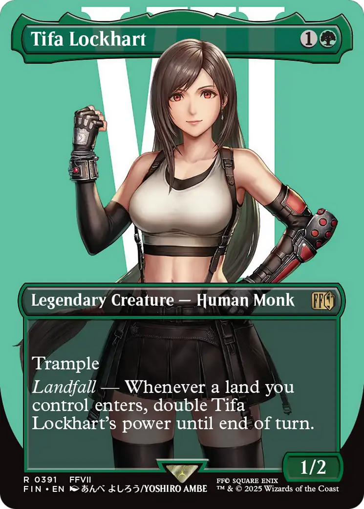 Tifa Lockhart (FIN-391) - [FINAL FANTASY] (Borderless)
