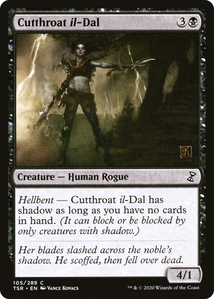 Cutthroat il-Dal (TSR-105) - [Time Spiral Remastered] Foil