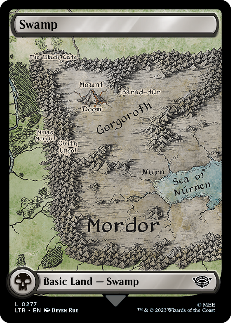 Swamp (LTR-277) - [The Lord of the Rings: Tales of Middle-earth] Foil