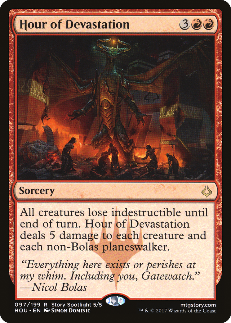 Hour of Devastation (HOU-097) - [Hour of Devastation] Foil