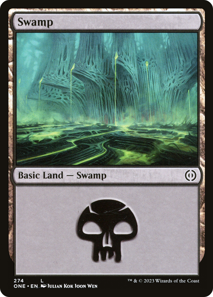 Swamp (ONE-274) - [Phyrexia: All Will Be One]