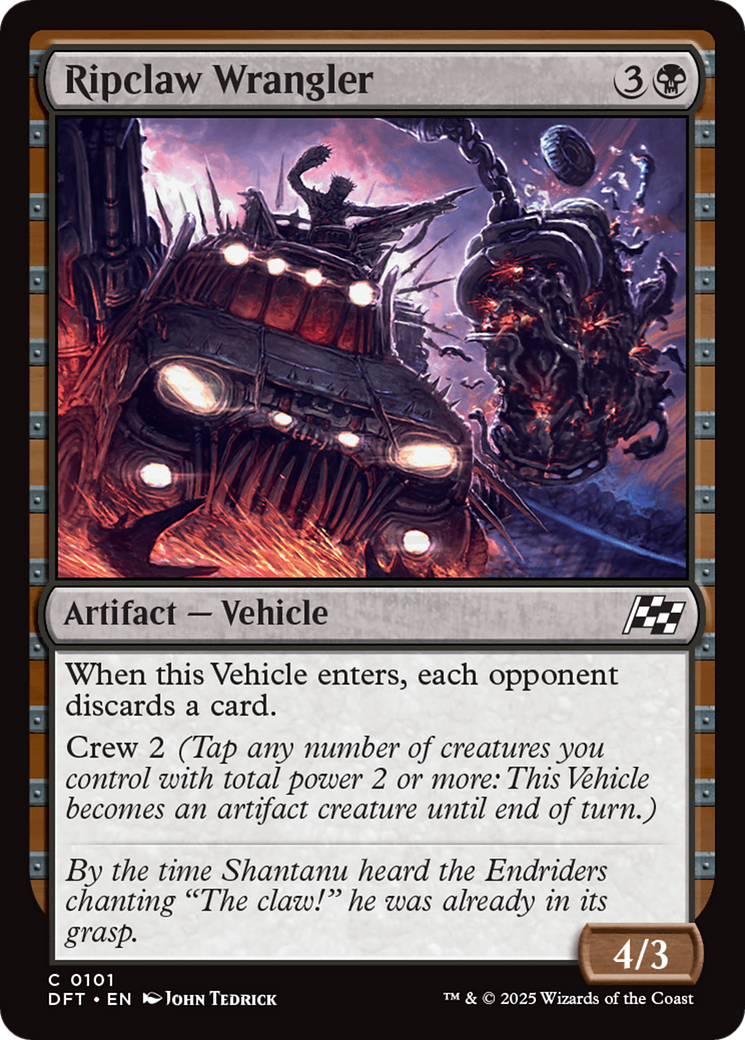 Ripclaw Wrangler (DFT-101) - [Aetherdrift] Foil