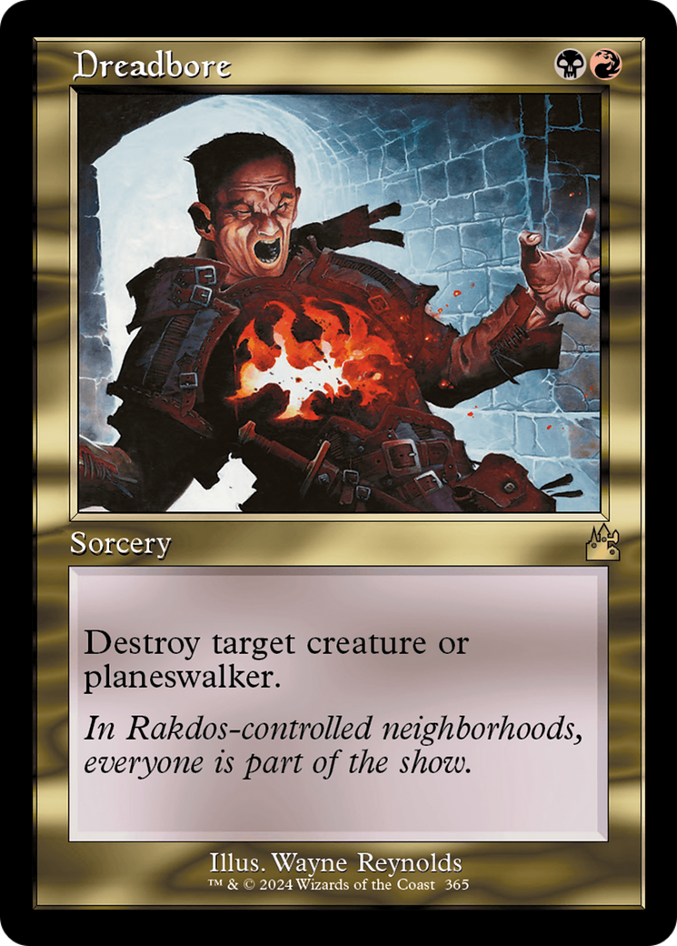 Dreadbore (RVR-365) - [Ravnica Remastered] Foil