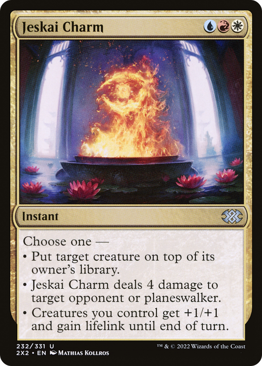 Jeskai Charm (2X2-232) - [Double Masters 2022] Foil