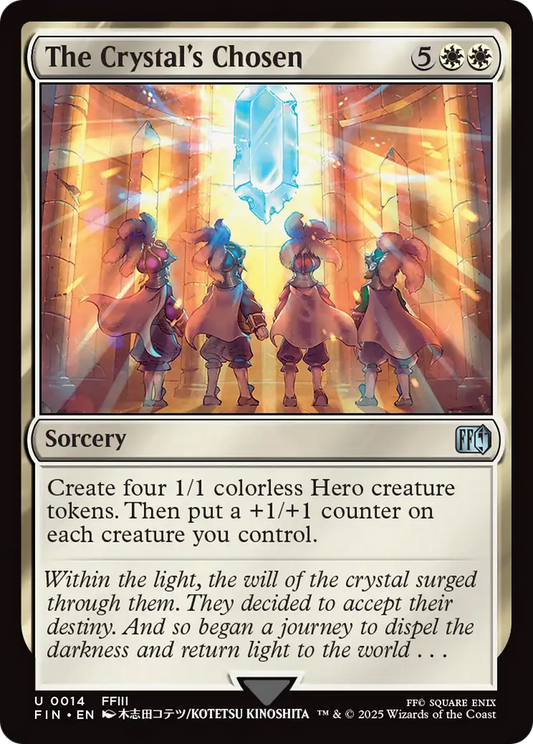 The Crystal's Chosen (FIN-014) - [FINAL FANTASY]