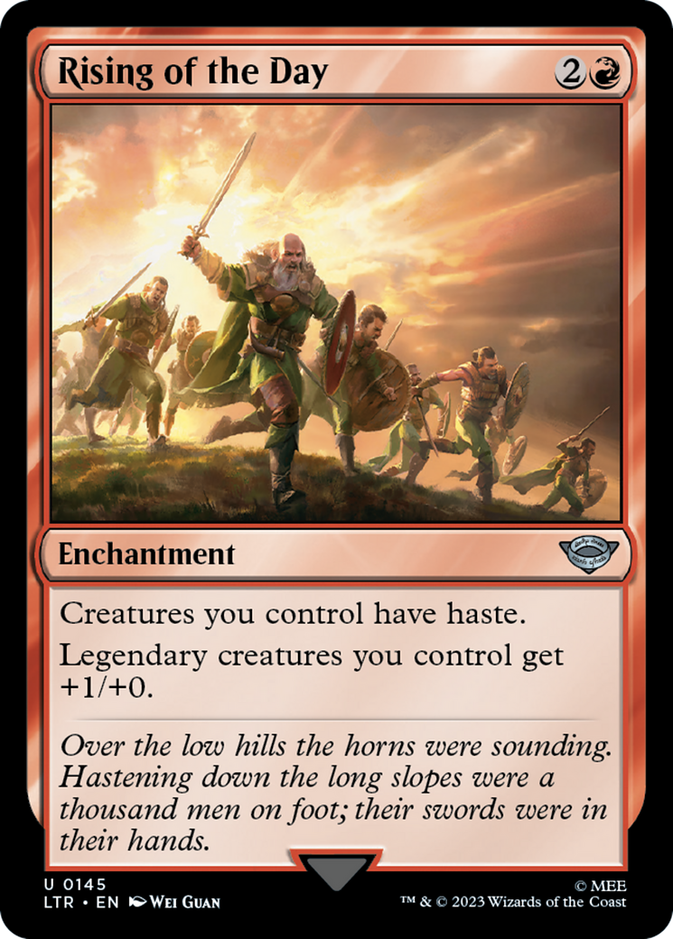 Rising of the Day (LTR-145) - [The Lord of the Rings: Tales of Middle-earth] Foil