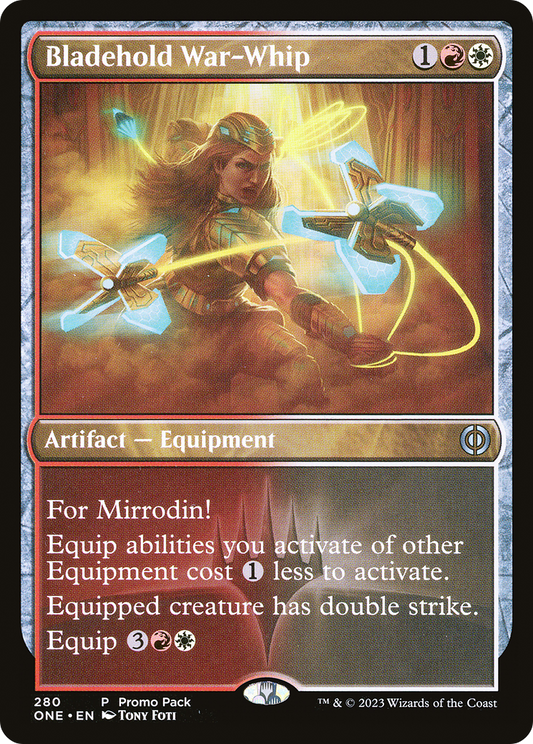 Bladehold War-Whip (PPONE-280) - [Phyrexia: All Will Be One]