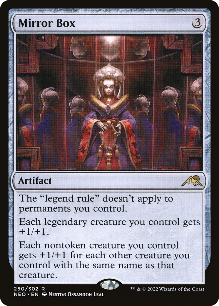 Mirror Box (NEO-250) - [Kamigawa: Neon Dynasty] Foil