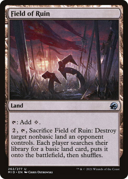 Field of Ruin (MID-262) - [Innistrad: Midnight Hunt]