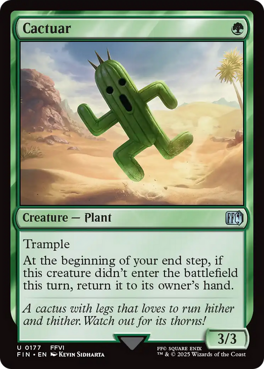 Cactuar (FIN-177) - [FINAL FANTASY] Foil