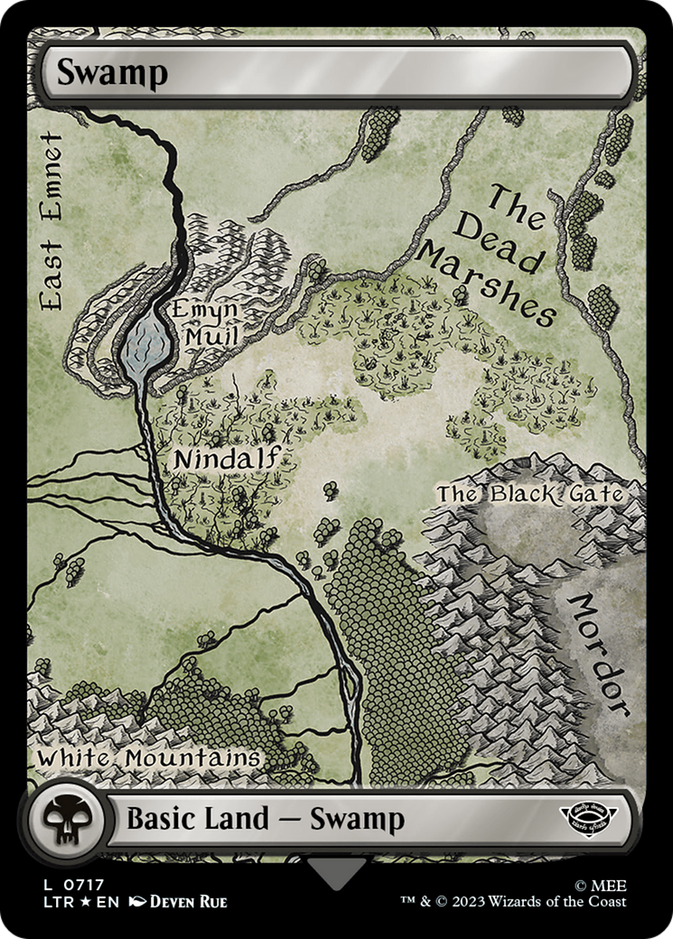 Marais (0717) (Surge Foil) [Le Seigneur des Anneaux : Contes de la Terre du Milieu] 