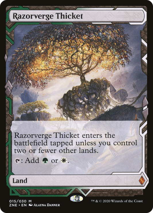 Razorverge Thicket (ZNE-015) - [Zendikar Rising Expeditions] Foil