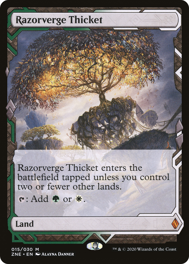 Razorverge Thicket (ZNE-015) - [Zendikar Rising Expeditions]