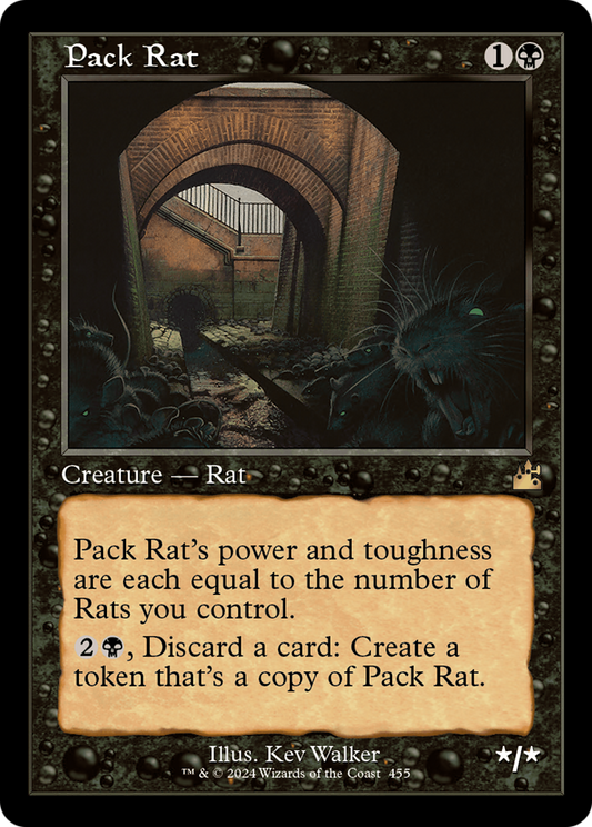 Pack Rat (RVR-455) - [Ravnica Remastered] Foil