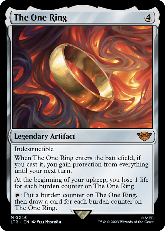 The One Ring (LTR-246) - [The Lord of the Rings: Tales of Middle-earth] Foil