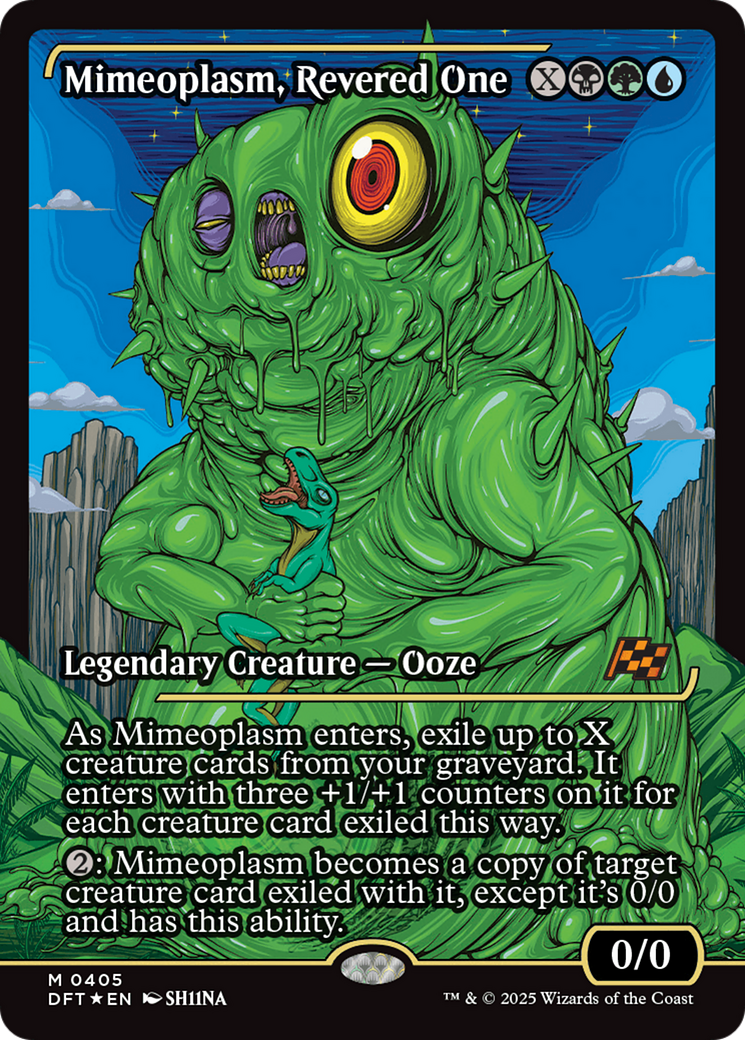 Mimeoplasm, Revered One (DFT-405) - [Aetherdrift]: (Showcase) Foil