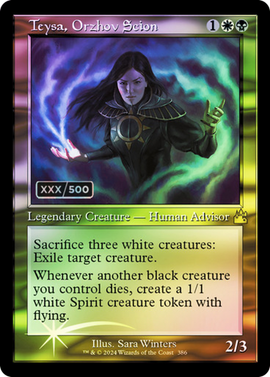Teysa, Orzhov Scion (RVR-386Z) - [Ravnica Remastered] Foil