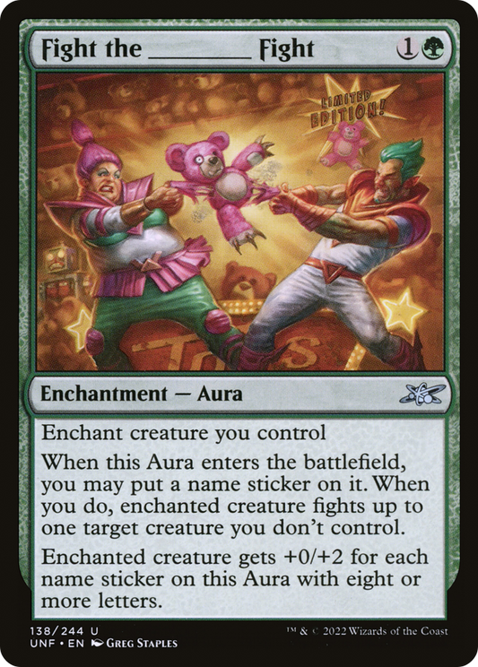 Fight the _____ Fight (UNF-138) - [Unfinity]