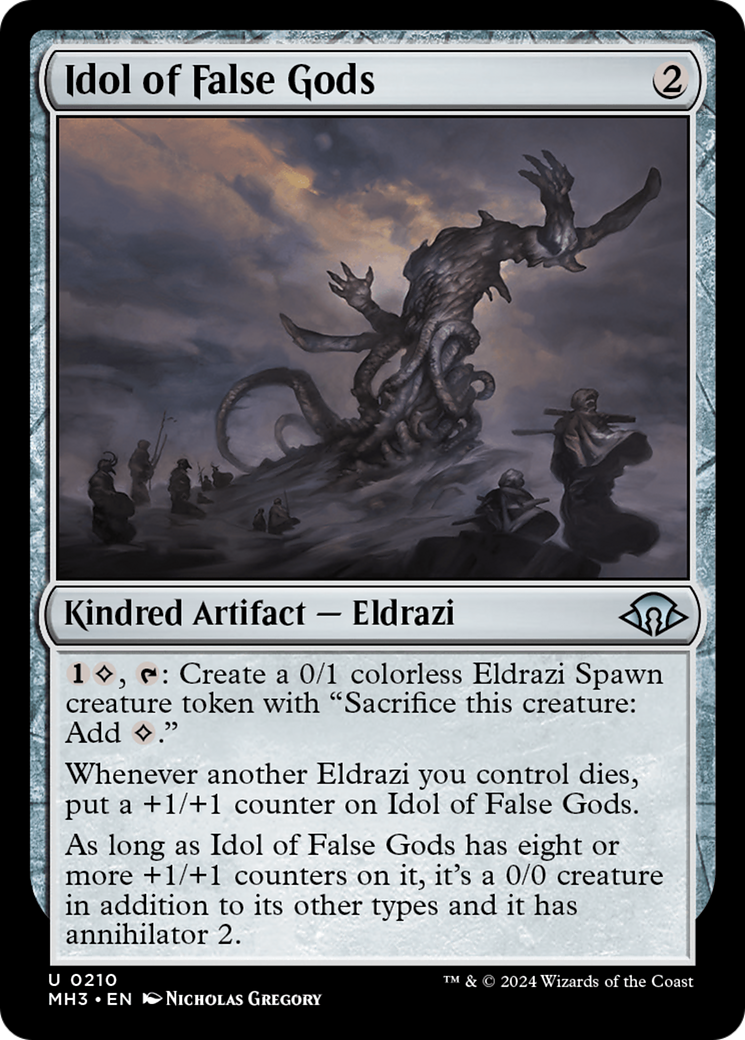 Idole des faux dieux (MH3-210) - [Modern Horizons 3] Foil 