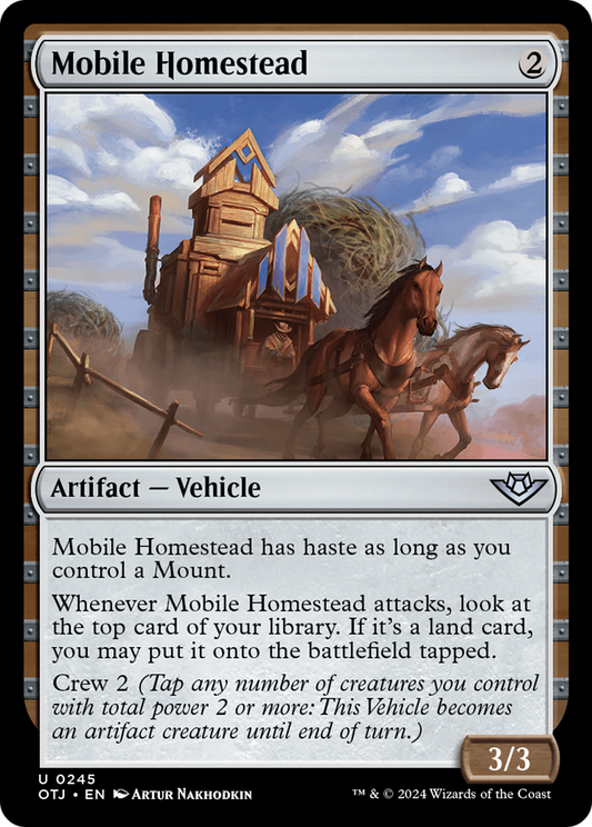 Mobile Homestead (OTJ-245) - [Outlaws of Thunder Junction] Foil