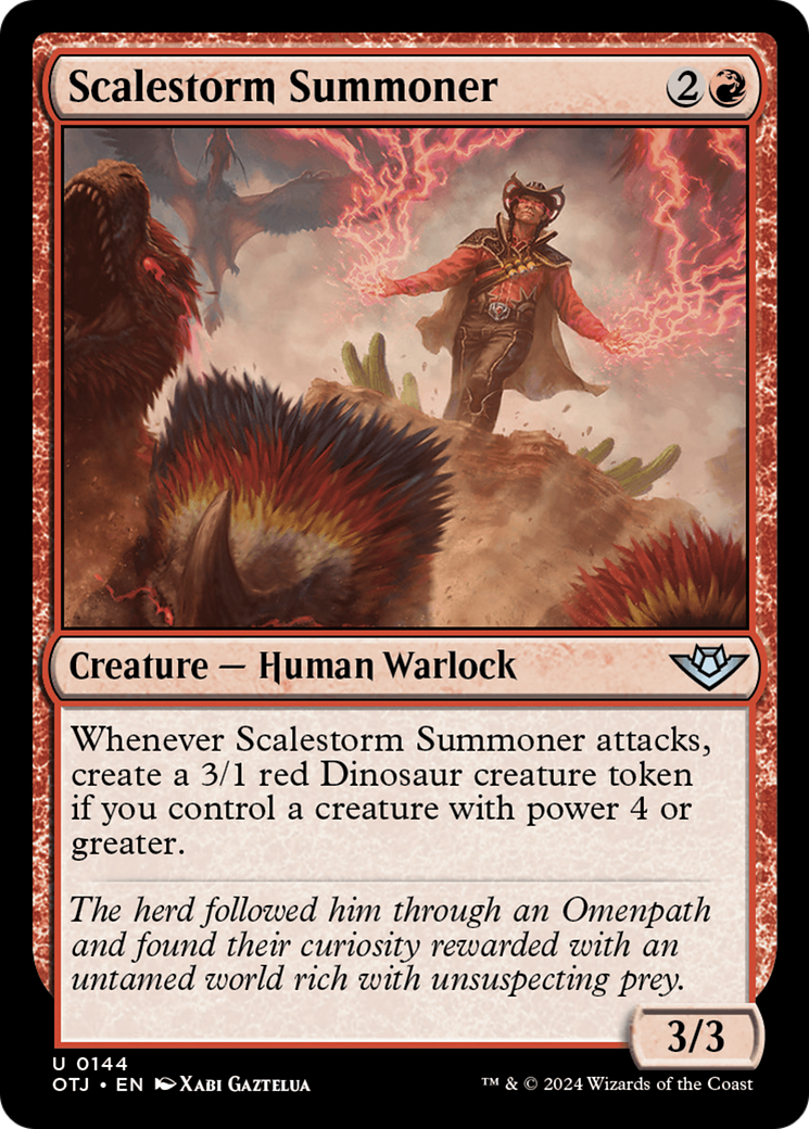 Invocateur Scalestorm (OTJ-144) - [Hors la loi de Thunder Junction] 