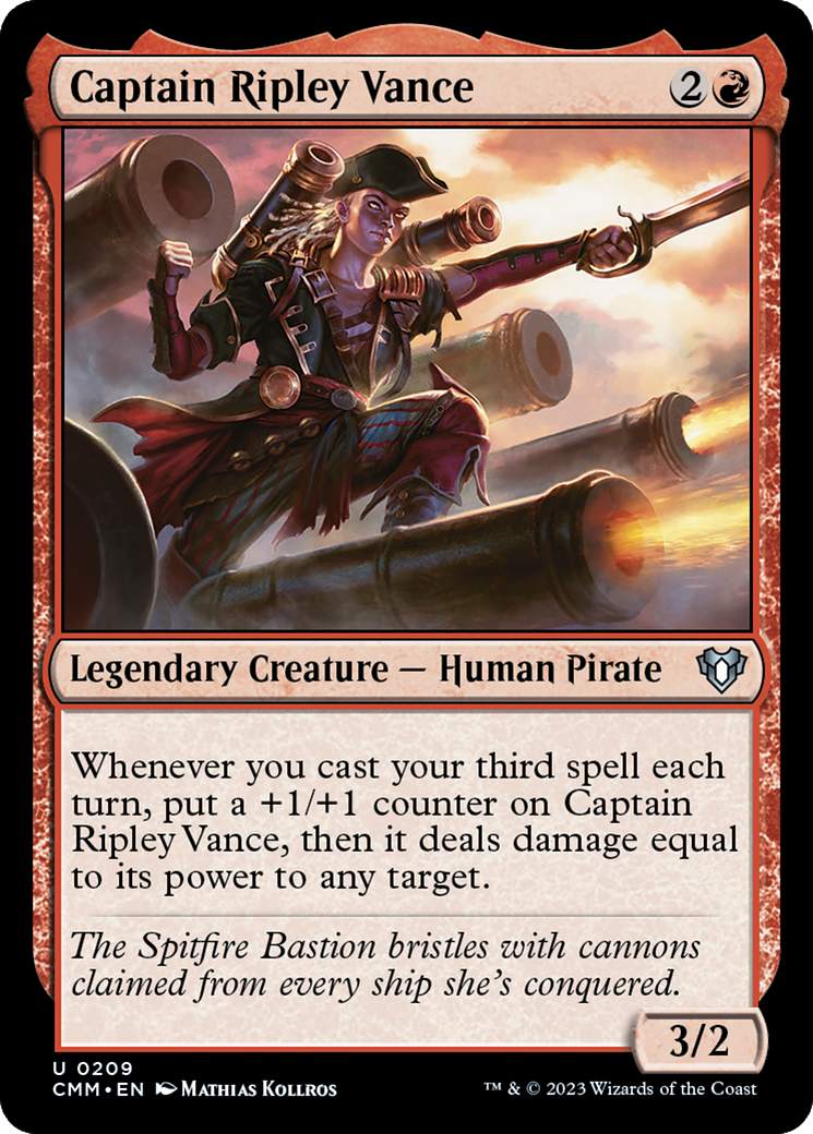 Captain Ripley Vance (CMM-209) - [Commander Masters]