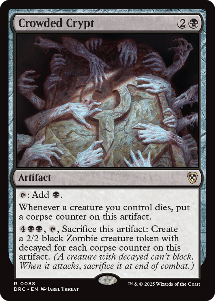 Crowded Crypt (DRC-088) - [Commander: Aetherdrift]