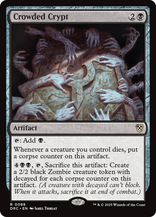 Crowded Crypt (DRC-088) - [Commander: Aetherdrift]