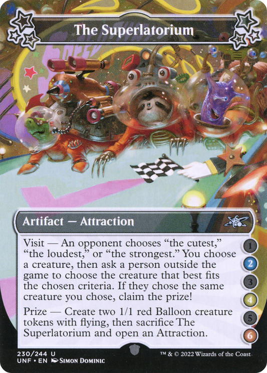 The Superlatorium (UNF-230B) - [Unfinity] Foil