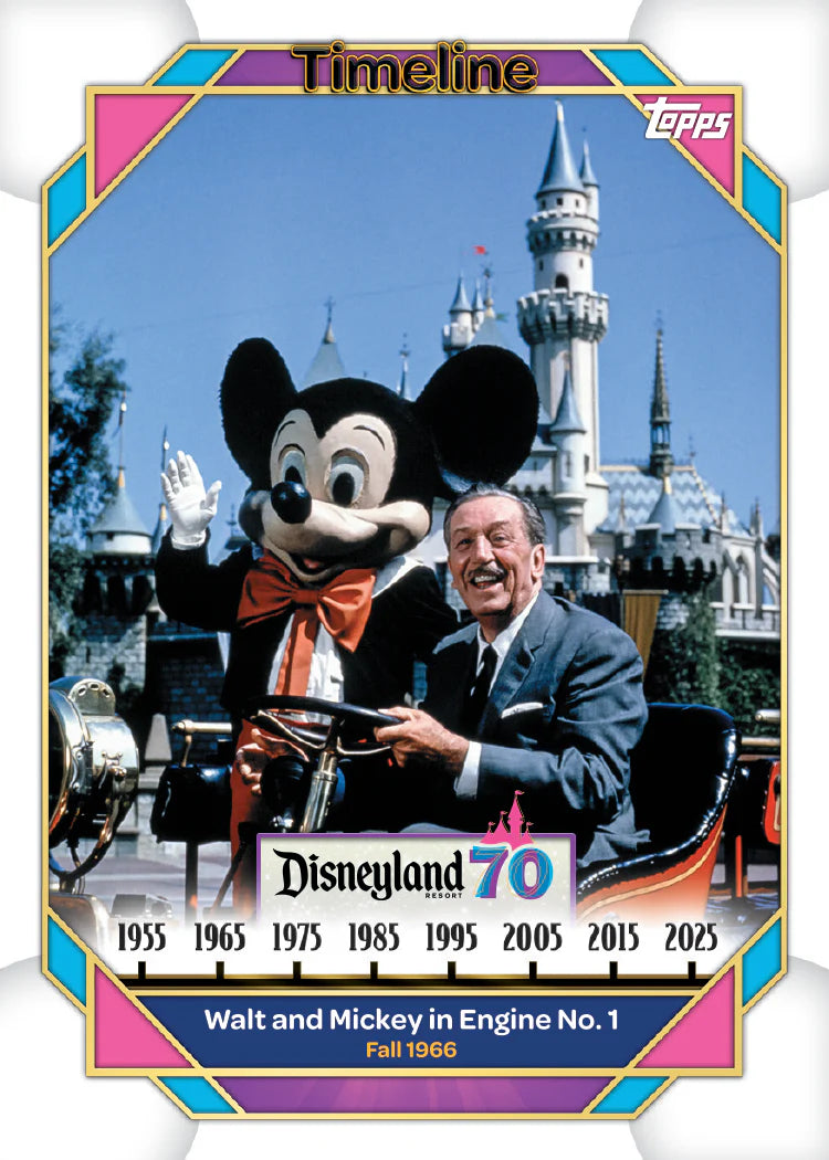 2025 Topps Disneyland 70th Anniversary Value Box
