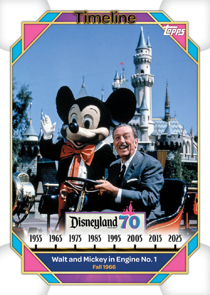 2025 Topps Disneyland 70th Anniversary Value Box