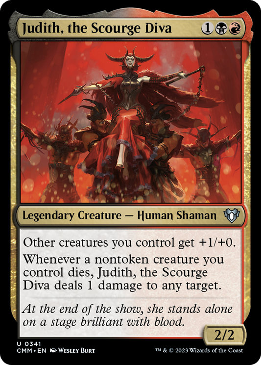 Judith, the Scourge Diva (CMM-341) - [Commander Masters]