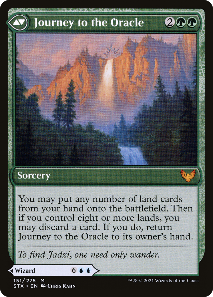 Jadzi, Oracle of Arcavios (STX-151) - [Strixhaven: School of Mages] Foil