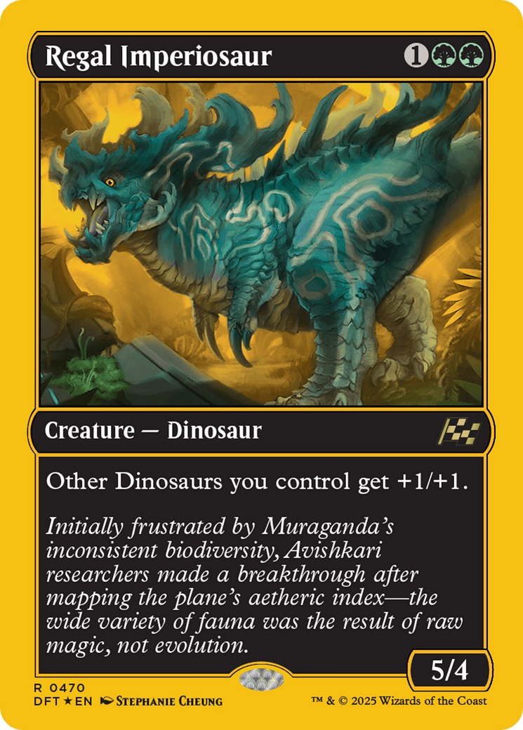Regal Imperiosaur (DFT-470) - [Aetherdrift] Foil