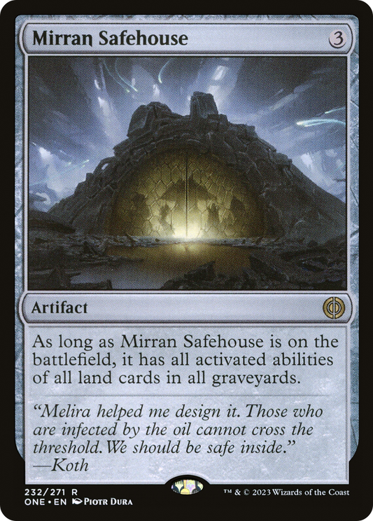 Mirran Safehouse (ONE-232) - [Phyrexia: All Will Be One] Foil