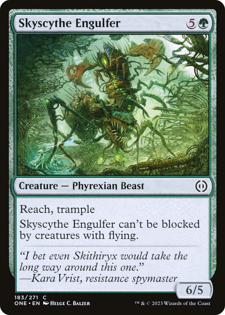 Skyscythe Engulfer (ONE-183) - [Phyrexia: All Will Be One] Foil