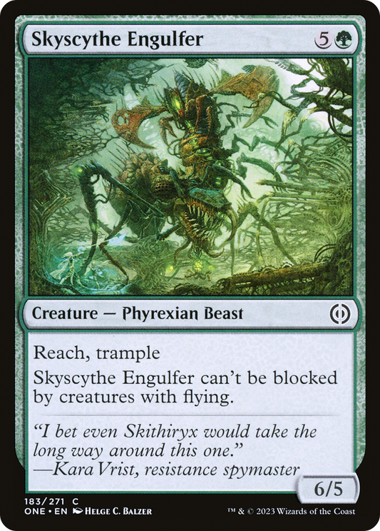 Skyscythe Engulfer (ONE-183) - [Phyrexia: All Will Be One] Foil